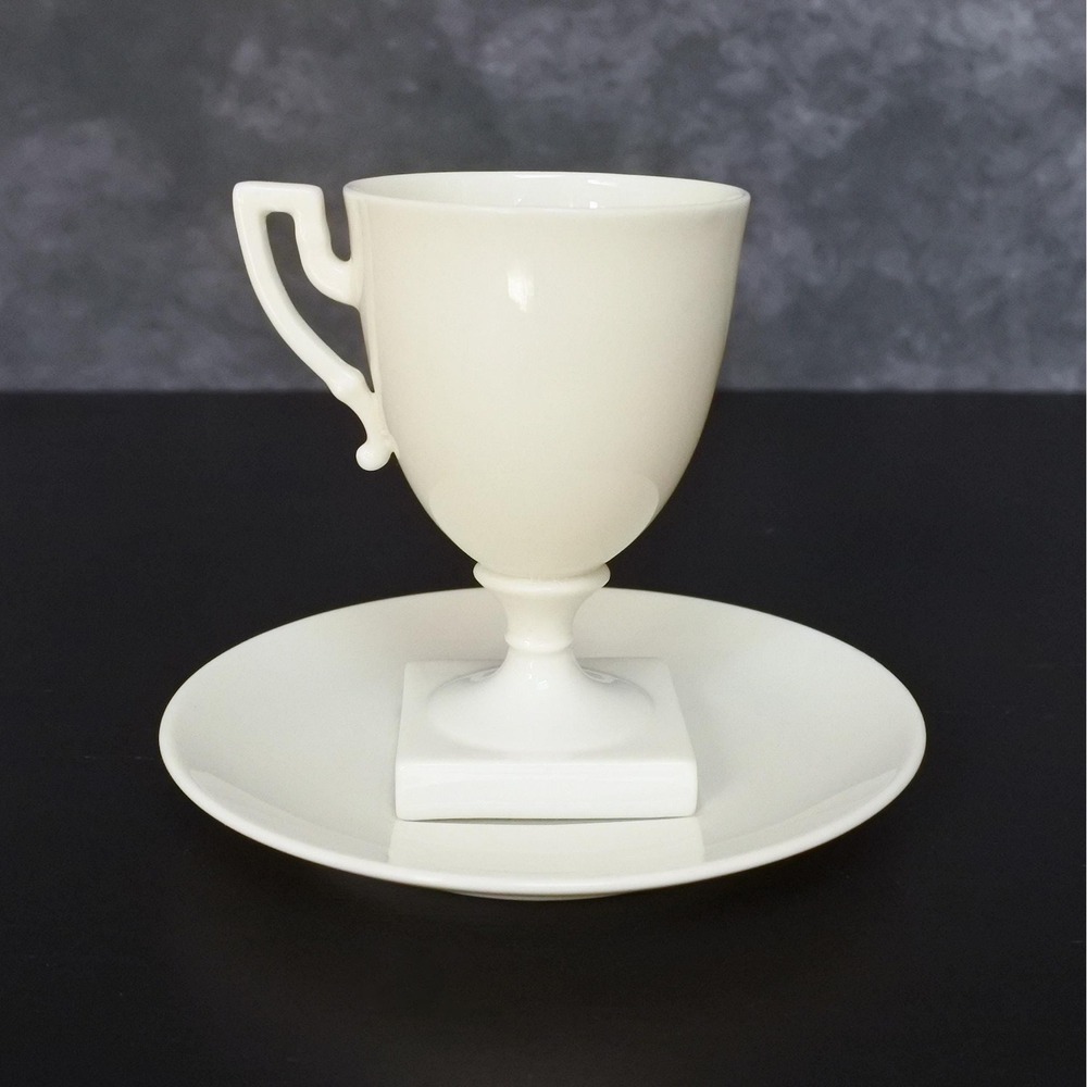 Vintage Lenox Colonial Demitasse Footed Tea Cup & Saucer